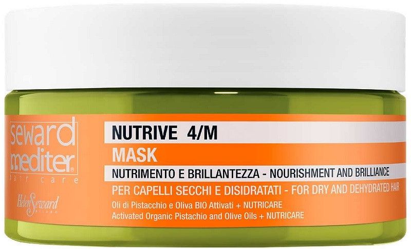 Маска для живлення та надання блиску сухому зневодненому волоссю Nutrive Mask 4/М Seward Mediter HS_1362 фото