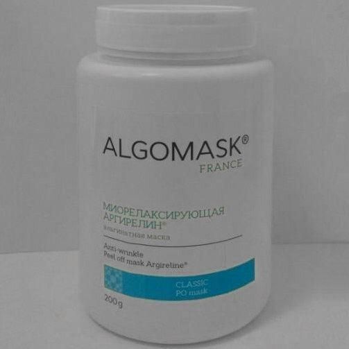 Миорелаксирующая альгинатная маска АРГИРЕЛИН Anti-wrinkle Peel off mask Argireline, Algomask AL_setf_3_200 фото