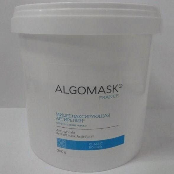Миорелаксирующая альгинатная маска АРГИРЕЛИН Anti-wrinkle Peel off mask Argireline, Algomask AL_setf_3_200 фото