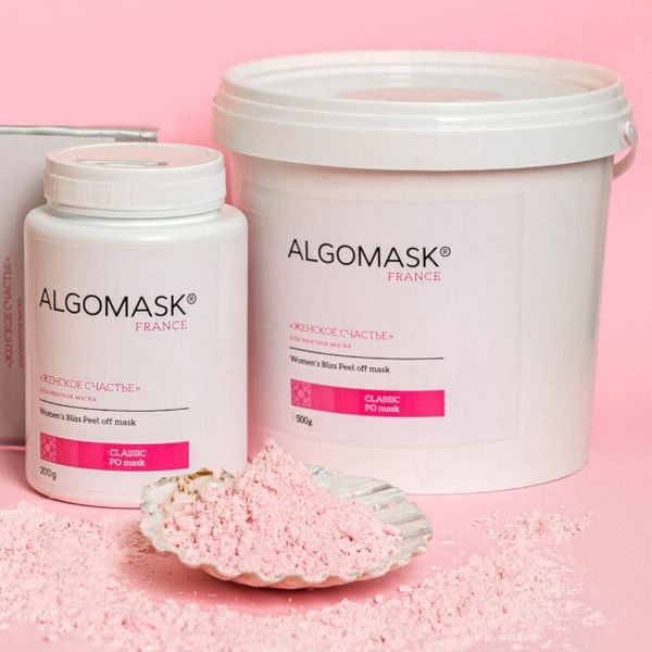 Альгінатна маска "Жіноче щастя" Womens Bliss Peel off mask, Algomask AL_SETF10_200 фото