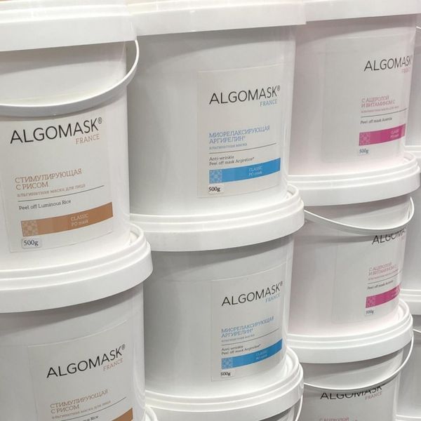 Миорелаксирующая альгинатная маска АРГИРЕЛИН Anti-wrinkle Peel off mask Argireline, Algomask AL_setf_3_200 фото