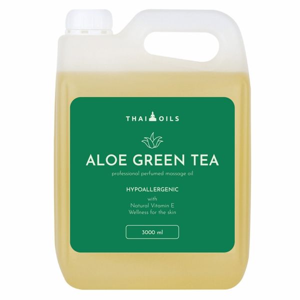 Масажна олія Aloe Green Tea 3л MS_aloe_green_tea_3l фото