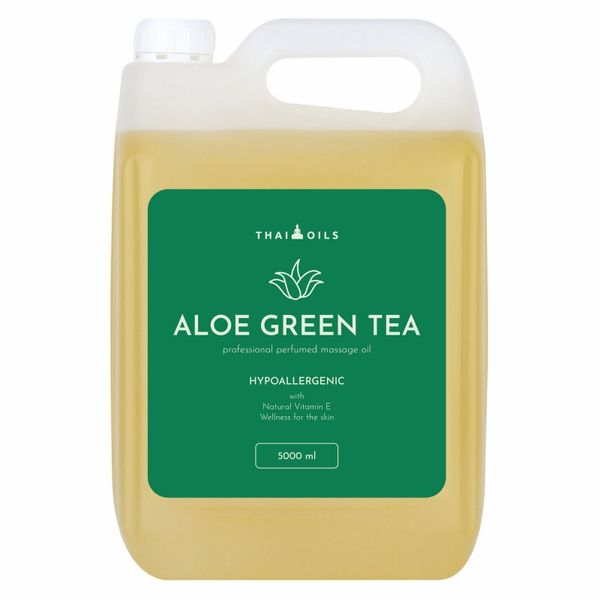 Масажна олія Aloe Green Tea 5л MS_aloe_green_tea_5l фото