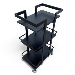 Косметологическая тележка Mark 07 Black ДСП MK_dod_07_b_dsp фото