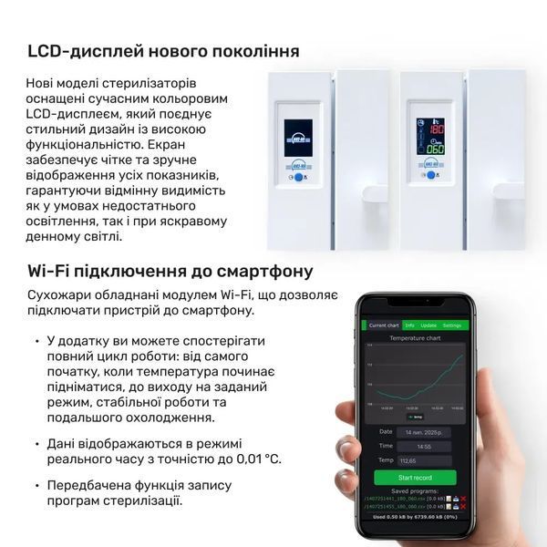 Сухожар ГП-10 Mizma з LCD-дисплеєм MZM_gp-10_lcd фото