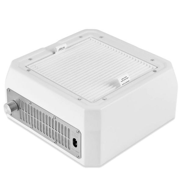 Настільна манікюрна витяжка з HEPA фільтром Microstop Base, колір білий (сітка металік) MST_base_w_sm фото