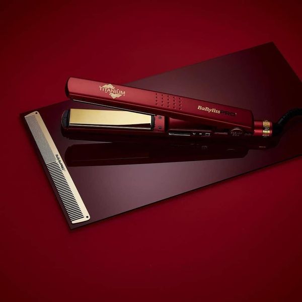 Випрямляч для волосся BaByliss Pro Red Titanium Special Edition IR_BAB3091RDTE фото