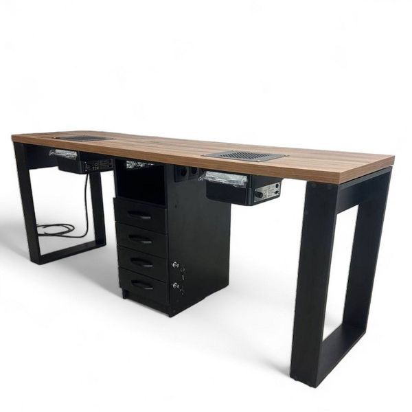 Стол маникюрный Mark с вытяжкой SM-500&nbsp;black MK_SM_500_12 фото