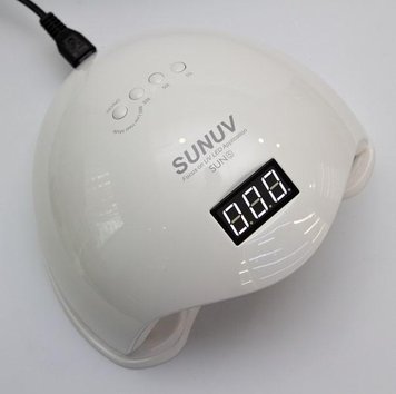 Лампа для манікюру LED+UV Sun 5, 48W (оригінал) LED+UV_Sun5_6 фото