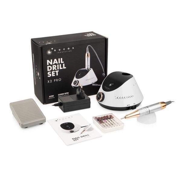 Фрезер для манікюру та педикюру Bucos Nail Drill X2 Pro KV_Drill_X2_Pro_w фото