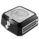 Настольная маникюрная вытяжка с HEPA фильтром Microstop Base Pro, цвет черный (сетка металлик) MST_base_pro_b_sm фото 1
