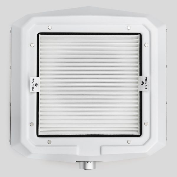Настольная вытяжка для маникюра с HEPA фильтром Bioniqa Tabletop H+ V2 White BQ_H+_V2_w фото