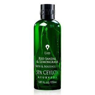 Масло для массажа и принятия ванны Красный сандал и лемонграсс SPA Ceylon 150 мл SC_5568 фото