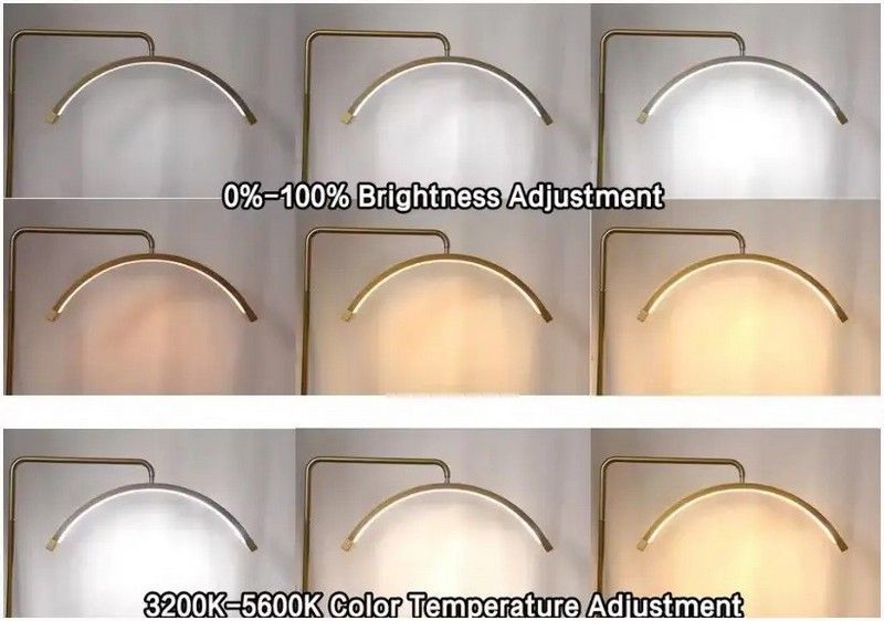 Бестеневая Led лампа для бьюти мастера Smart Moon Light HD-M6X, 50 Вт, золотая VVB_hd_m6x_g фото