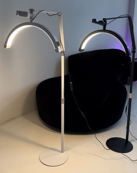 Бестеневая LED-лампа для бьюти-мастера Luna 42 см, черный EX_luna_42_b фото