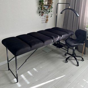 Кушетка Stark-70 для лашмейкеров и бровистов с поперечным наполнителем BC_style_70 фото