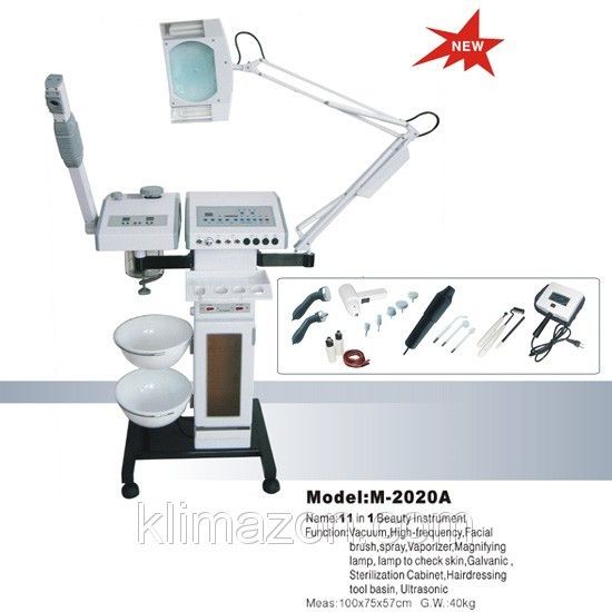 Комбайн 11 в 1, Гальваніка; Вакуум; Вапоризатор з озоном; Ультразвук; Броссаж;УФ Стерилізатор і т. д. ST_m-2020a фото