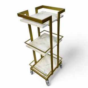 Косметологическая тележка Mark 07 Gold ДСП MK_dod_07_g_dsp фото