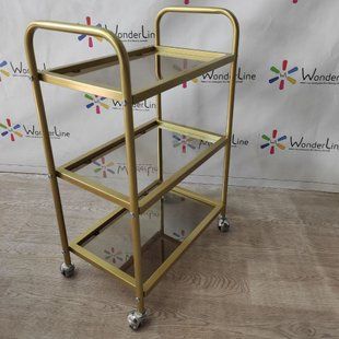 Косметологическая тележка Tertio Gold Mini SB_visok_tertio_mini_g фото