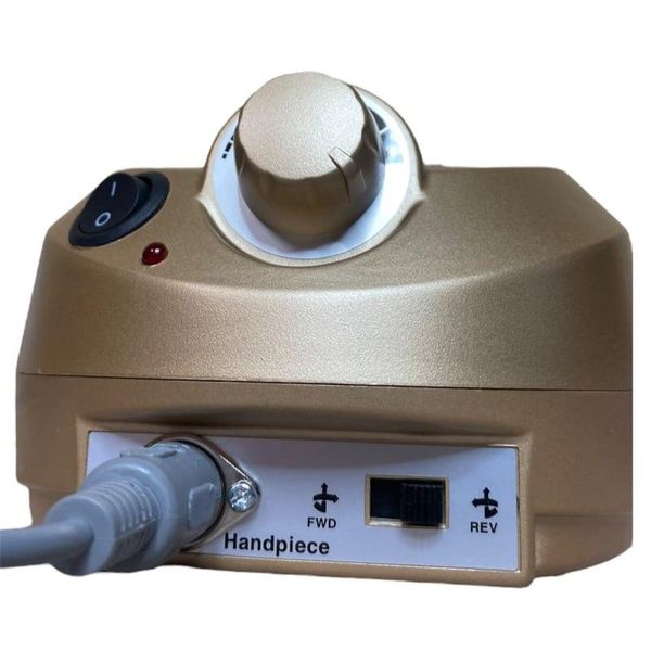 Фрезер для маникюра и педикюра ZS-601 Pro gold с аккумулятором (оригинал) KV_ZS-601_Pro_gold фото