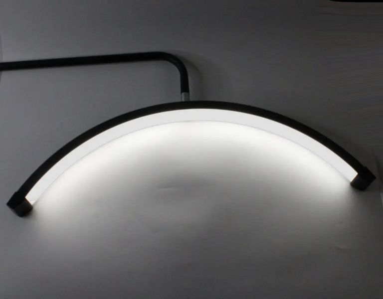 Бестеневая настольная Led лампа на струбцине Moon HD-M6X (SP-006), 50 Вт, черная VVB_hd_m6x_sp_b фото