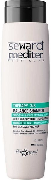 Себонормалізуючий шампунь для жирного волосся та шкіри голови Therapy Balance Shampoo 3/S Seward Mediter HS_1335 фото