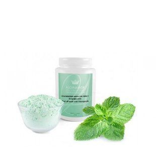 Альгінатна маска для обличчя з хлорофілом Peel off mask with Chlorophyll, Alginmask AL_FM30_200 фото