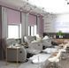Педикюрне SPA крісло-реклайнер Ontario з електроприводом шкіра комбінована KN_ontario_k_e фото 3