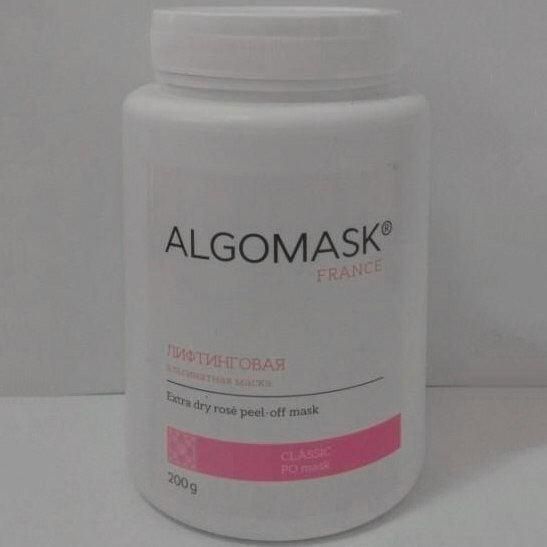 Ліфтингова альгінатна маска Extra dry rose peel-off mask, Algomask AL_setf_41_200 фото