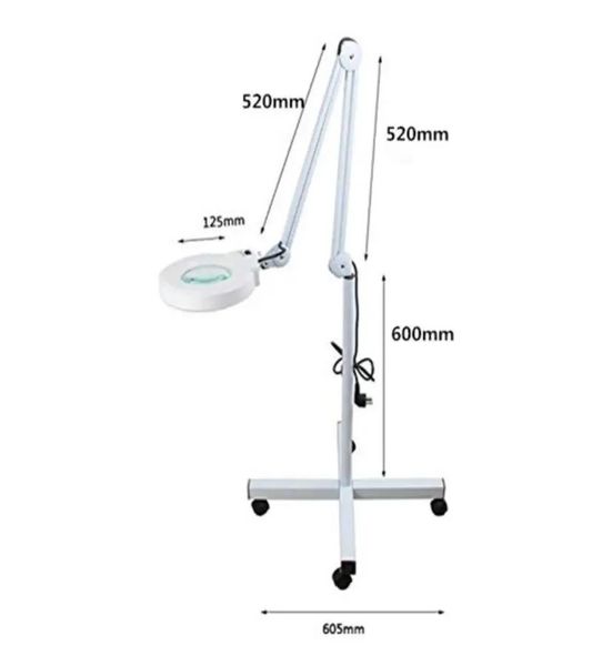 Лампа-лупа 5 диоптрий 22 W на штативе TS_5_22w фото