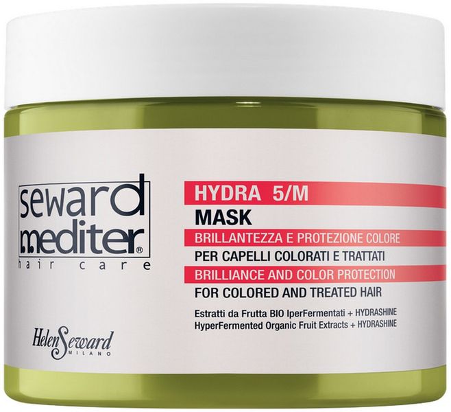 Маска Блиск та захист кольору для фарбованого волосся Hydra Mask 5/M Seward Mediter HS_1318 фото