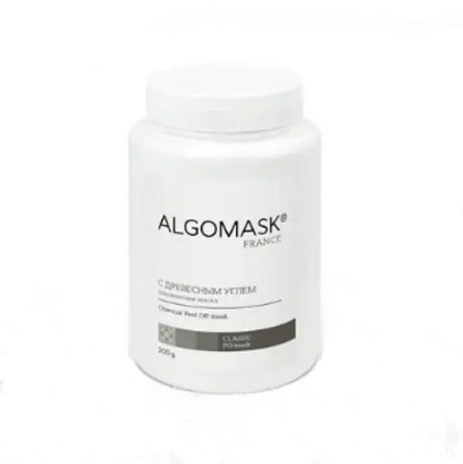Альгінатна маска з деревним вугіллям Charcoal Peel Off mask, Algomask AL_SETF11_200 фото