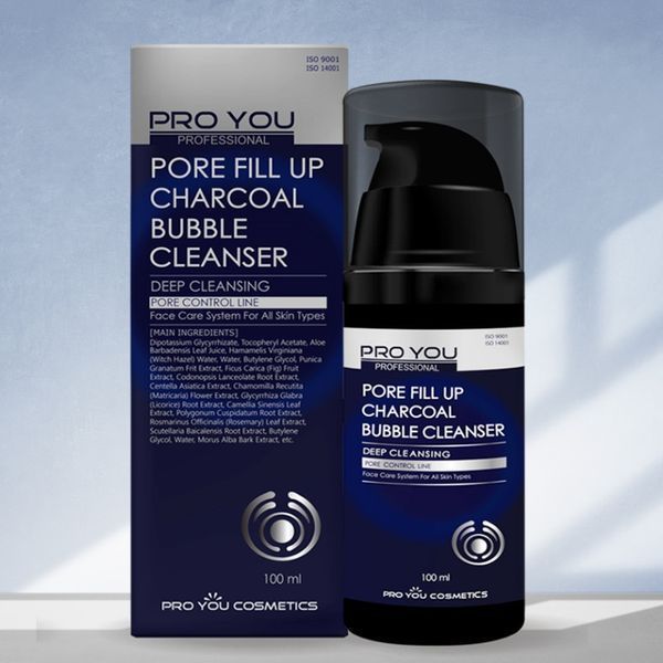 Пенка для умывания и сужения пор Pore Fill Up Chorcoal Bubble Cleanser RS_11030100 фото