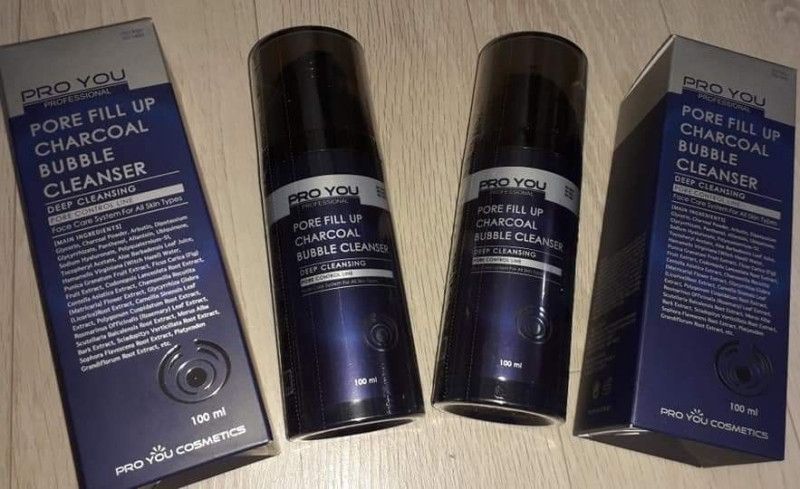 Пенка для умывания и сужения пор Pore Fill Up Chorcoal Bubble Cleanser RS_11030100 фото