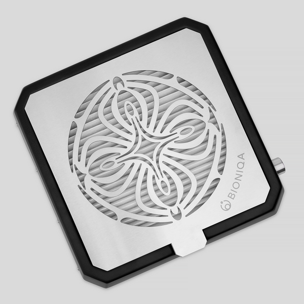 Настольная вытяжка для маникюра с HEPA фильтром Bioniqa Tabletop H V2 Black BQ_H_V2_b фото