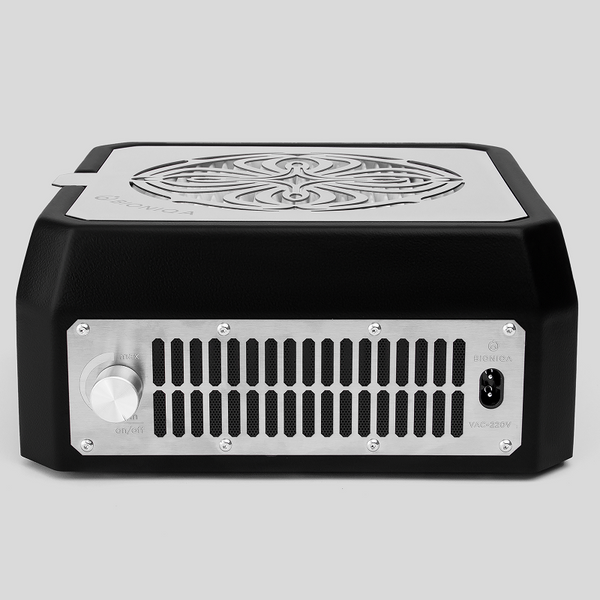 Настольная вытяжка для маникюра с HEPA фильтром Bioniqa Tabletop H V2 Black BQ_H_V2_b фото