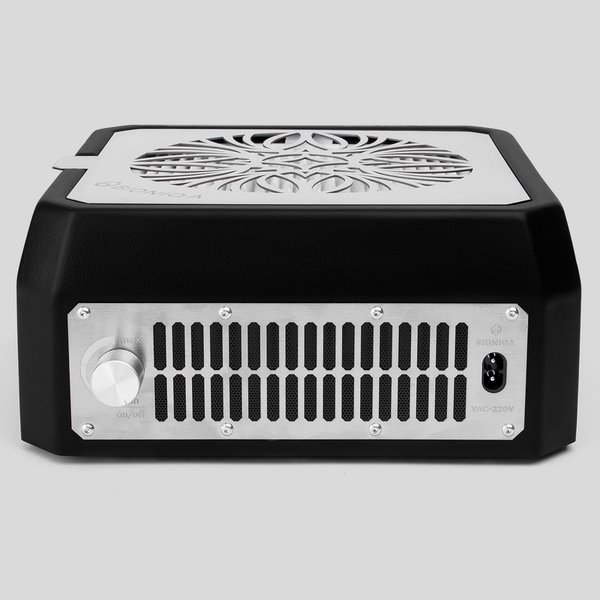 Настольная вытяжка для маникюра с HEPA фильтром Bioniqa Tabletop H V4 Black BQ_H_V4_b фото