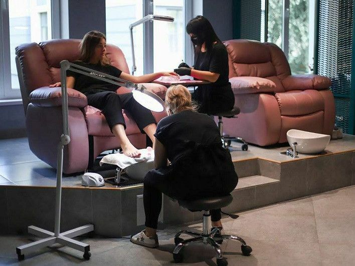 Педикюрне SPA крісло-реклайнер Ontario з електроприводом із 2 моторами DuoLiner KN_ontario_z_e_d_l фото
