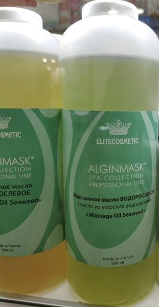 Массажное масло Водорослевое Spa Collection Professional Line, Elitecosmetic 500 мл AL_M1.1 фото