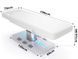 Косметологічна кушетка А126-3М з підсвічуванням (3 мотори) BS_a126_3m фото 2