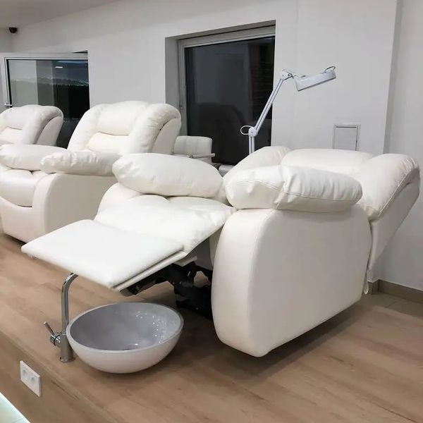 Педикюрне SPA крісло-реклайнер Ontario з електроприводом із 2 моторами DuoDrive KN_ontario_z_e_d_d фото