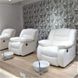 Педикюрне SPA крісло-реклайнер Ontario з електроприводом із 2 моторами DuoDrive KN_ontario_z_e_d_d фото 3