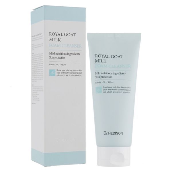 Пенка для умывания с экстрактом козьего молока Dr.Hedison Royal Goat Milk Foam Cleanser RS_12037200 фото