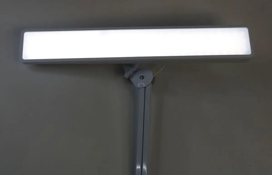 Настільна світлодіодна безтіньова Led лампа для бьюті майстра універсальна KMS-1005 (9501), 30 Вт, біла VVB_kms_1005_w фото