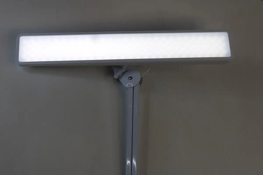 Настільна світлодіодна безтіньова Led лампа для бьюті майстра універсальна KMS-1005 (9501), 30 Вт, біла VVB_kms_1005_w фото
